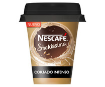 Bebida de café cortado sabor intenso NESCAFÉ Shakissimo 120 ml. Bebida de café cortado sabor intenso NESCAFÉ Shakissimo 120 ml.