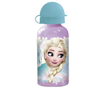 Botella de aluminio pequeña diseño Frozen Floral, 0,4 litros DISNEY. Botella de aluminio pequeña diseño Frozen Floral, 0,4 litros DISNEY.