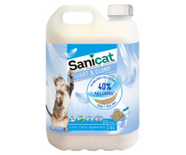 Arena para gatos aglomerante y ligera SANICAT 5 l. Arena para gatos aglomerante y ligera SANICAT 5 l.