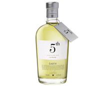 Ginebra inglesa premium tipo London dry gin 5TH EARTH botella de 70 cl.. Ginebra inglesa premium tipo London dry gin 5TH EARTH botella de 70 cl..