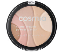 Colorete hipoalergénico con efecto iluminador y acabado natural T3 COSMIA. Colorete hipoalergénico con efecto iluminador y acabado natural T3 COSMIA.