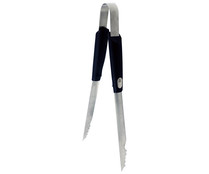 Pinzas de cocina de acero inoxidable con mango de plástico, 43cm., ACTUEL. Pinzas de cocina de acero inoxidable con mango de plástico, 43cm., ACTUEL.