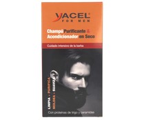 Champú y acondicionador para un cuidado intensivo de la barba YACEL 250 ml. Champú y acondicionador para un cuidado intensivo de la barba YACEL 250 ml.