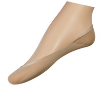 Salvapies de espuma MIMI footy, de microfibra, color nudo, talla S/M. Salvapies de espuma MIMI footy, de microfibra, color nudo, talla S/M.