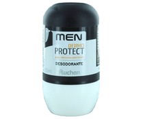 Desodorante roll on para hombre AUCHAN Dermo protect 50 ml. Desodorante roll on para hombre AUCHAN Dermo protect 50 ml.