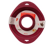 Molde de corona o savarín de silicona antiadherente, 24x5 centímetros AUCHAN. Molde de corona o savarín de silicona antiadherente, 24x5 centímetros AUCHAN.