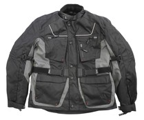 Cazadora de motorista, multibolsillos, talla L (grande) PITON Assen. Cazadora de motorista, multibolsillos, talla L (grande) PITON Assen.