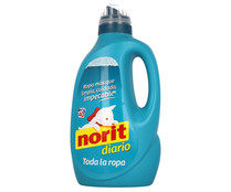 Detergente diario toda la ropa NORIT 40 lav. Detergente diario toda la ropa NORIT 40 lav.