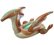Flotador hinchable infantil con forma de dinosaurio, 135x198cm., BESTWAY. Flotador hinchable infantil con forma de dinosaurio, 135x198cm., BESTWAY.