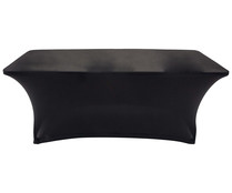 Funda elástica negra para mesa de resina de 180cm, NEWSTORM. Funda elástica negra para mesa de resina de 180cm, NEWSTORM.