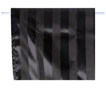 Cortina de ducha 180x200cm. 100% poliéster color negro ACTUEL. Cortina de ducha 180x200cm. 100% poliéster color negro ACTUEL.