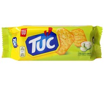 Galletas saladas con sabor a cebolla y crema agria de LU TUC paquete de 100 grs Galletas saladas con sabor a cebolla y crema agria de LU TUC paquete de 100 grs
