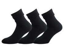 Pack de 3 pares de calcetínes tobilleros para hombre, POMPEA, talla 39/42. Pack de 3 pares de calcetínes tobilleros para hombre, POMPEA, talla 39/42.