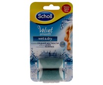 Recambio cabezal de lima electrónica Velvet Smooth Wet&Dry DR. SCHOLL 2 uds Recambio cabezal de lima electrónica Velvet Smooth Wet&Dry DR. SCHOLL 2 uds