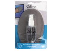 Set de spray de limpieza y guante de microfibra QILIVE Q.9929, 120ml. Set de spray de limpieza y guante de microfibra QILIVE Q.9929, 120ml.