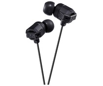Auriculares tipo intrauditivo JVC HAFX102 B con cable, negro. Auriculares tipo intrauditivo JVC HAFX102 B con cable, negro.