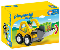 Conjunto de juego Pala excavadora, 1.2.3. 6775 PLAYMOBIL. Conjunto de juego Pala excavadora, 1.2.3. 6775 PLAYMOBIL.