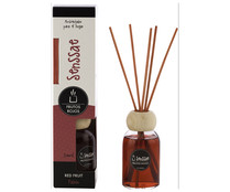 Ambientador mikado para hogar con aroma a frutos rojos, 100 ML, SENSSAE. Ambientador mikado para hogar con aroma a frutos rojos, 100 ML, SENSSAE.