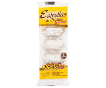 Estrellas de hojaldre , las originales PASTELERÍA JESÚS 125 gr. Estrellas de hojaldre , las originales PASTELERÍA JESÚS 125 gr.