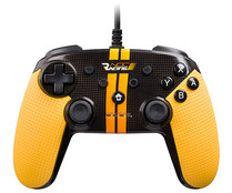 Mando con cable para Nintendo Switch, diseño Racing INDECA. Mando con cable para Nintendo Switch, diseño Racing INDECA.