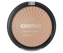 Maquillaje compacto en polvo, con efecto matificante, T4 COSMIA. Maquillaje compacto en polvo, con efecto matificante, T4 COSMIA.