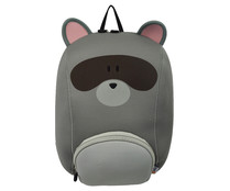 Mochila Raccoon Kids, con cierre delantero u asas para sujetar, AIRPORT. Mochila Raccoon Kids, con cierre delantero u asas para sujetar, AIRPORT.