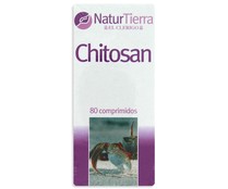 Complemento alimenticio a base de chitosán NATURTIERRA 80 comprimidos Complemento alimenticio a base de chitosán NATURTIERRA 80 comprimidos