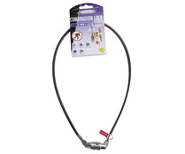 Candado de 65 centímetros con combinación de seguridad para bici, modelo Basic EDCO. Candado de 65 centímetros con combinación de seguridad para bici, modelo Basic EDCO.