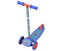 Patinete infantil d 3 ruedas, 148cm., de largo, color azul, CUP'S. Patinete infantil d 3 ruedas, 148cm., de largo, color azul, CUP'S.