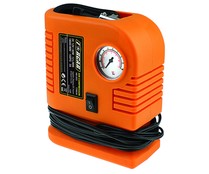 Mini compresor para hinchar neumáticos con conexión a 12V FORCAR 1 unidad. Mini compresor para hinchar neumáticos con conexión a 12V FORCAR 1 unidad.