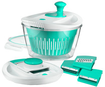 Centrifugadora de ensalada de 24cm., de diámetro más accesorios, ACTUEL. Centrifugadora de ensalada de 24cm., de diámetro más accesorios, ACTUEL.