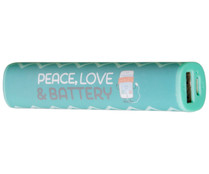 Batería externa MR WONDERFUL Peace&Love Power Bank, 2600mAh. Batería externa MR WONDERFUL Peace&Love Power Bank, 2600mAh.