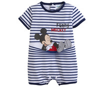 Pelele corto para bebé DISNEY Mickey Mouse, talla 74. Pelele corto para bebé DISNEY Mickey Mouse, talla 74.