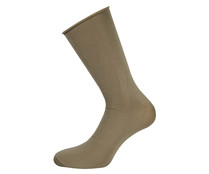 Calcetín microfibra para hombre KLER, color arena, talla única. Calcetín microfibra para hombre KLER, color arena, talla única.
