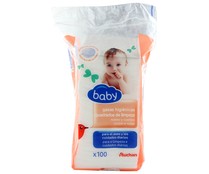 Gasa para bebé higiénicas para el aseo y los cuidados diarios BABY 100 uds Gasa para bebé higiénicas para el aseo y los cuidados diarios BABY 100 uds