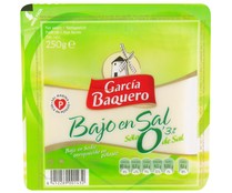 Queso mezcla semicurado bajo contenido en sal GARCÍA BAQUERO 250 gr, Queso mezcla semicurado bajo contenido en sal GARCÍA BAQUERO 250 gr,