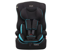 Silla de auto para grupo 1-2-3, color negro y verde, sistema ISOFIX, BQS BNFIX. Silla de auto para grupo 1-2-3, color negro y verde, sistema ISOFIX, BQS BNFIX.