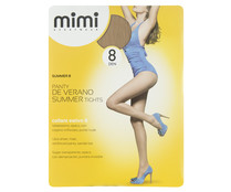 Panty 8 den super transparente MIMI de verano, color claro, talla S. Panty 8 den super transparente MIMI de verano, color claro, talla S.