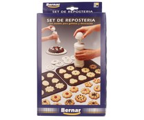 Set de repostería con moldes para galletas y decoración BERNAR. Set de repostería con moldes para galletas y decoración BERNAR.