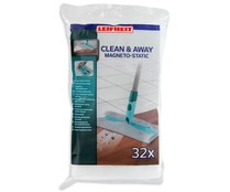 Recambio atrapapolvo para mopa estática 29X22 centímetros LEIFHEIT 32 uds. Recambio atrapapolvo para mopa estática 29X22 centímetros LEIFHEIT 32 uds.
