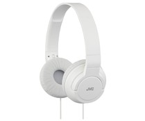 Auricular cerrados tipo casco JVC HA-S180-W-E con cable, blanco. Auricular cerrados tipo casco JVC HA-S180-W-E con cable, blanco.