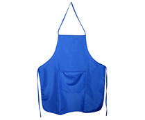 Delantal de cocina color azul PRODUCTO ECONÓMICO ALCAMPO. Delantal de cocina color azul PRODUCTO ECONÓMICO ALCAMPO.
