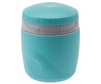 Recipiente isotérmico para papillas y sólidos, 0,35 litros, color azul, BABY. Recipiente isotérmico para papillas y sólidos, 0,35 litros, color azul, BABY.