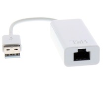 Adaptador Usb a RJ45 TNB ADAUSBRJ45, compatible con iOS y Windows. Adaptador Usb a RJ45 TNB ADAUSBRJ45, compatible con iOS y Windows.