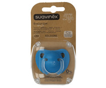 Chupete anatómico con tetina de silicona SUAVINEX Evolution. Chupete anatómico con tetina de silicona SUAVINEX Evolution.