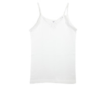 Camiseta interior de tirantes de mujer PRINCESA, color blanco, talla M. Camiseta interior de tirantes de mujer PRINCESA, color blanco, talla M.