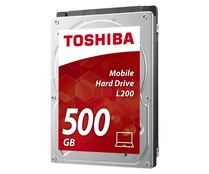 Disco duro interno 500GB TOSHIBA L200, tamaño 2,5", conexión SATA. Disco duro interno 500GB TOSHIBA L200, tamaño 2,5", conexión SATA.