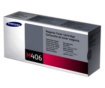 Cartucho tóner de impresora láser SAMSUNG CLT-M406S, magenta. Cartucho tóner de impresora láser SAMSUNG CLT-M406S, magenta.