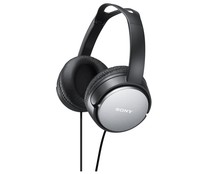 Auriculares tipo diadema SONY MDRXD150B con cable, negro. Auriculares tipo diadema SONY MDRXD150B con cable, negro.