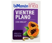 Cápsulas Para Vientre Plano de Hinojo y Ciruela BIMANAN LÍNEA 21,3 gr, Cápsulas Para Vientre Plano de Hinojo y Ciruela BIMANAN LÍNEA 21,3 gr,